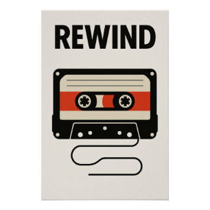 REWIND - Terug Perfect Poster
