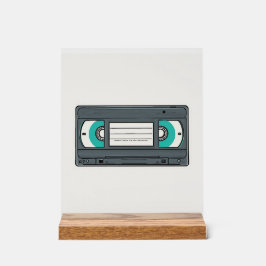 Rewind to the Future: The VHS Legacy Acryl Bord