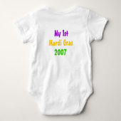 Rex, 1st Mardi Gras Romper (Achterkant)