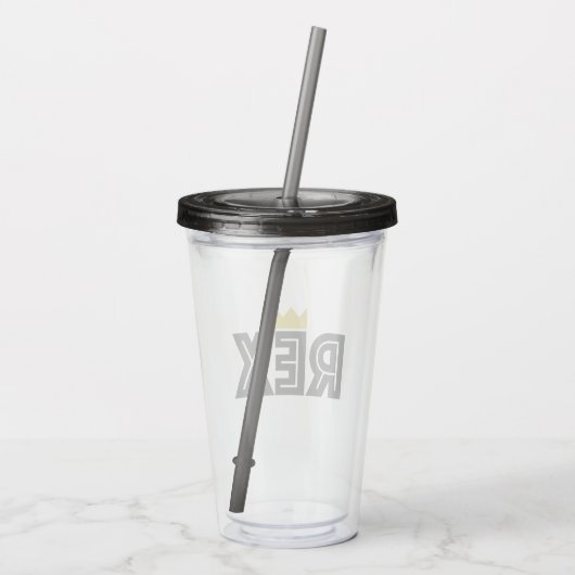 Rex Acryl Drinkbeker (Achterkant)