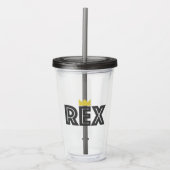 Rex Acryl Drinkbeker (Voorkant)