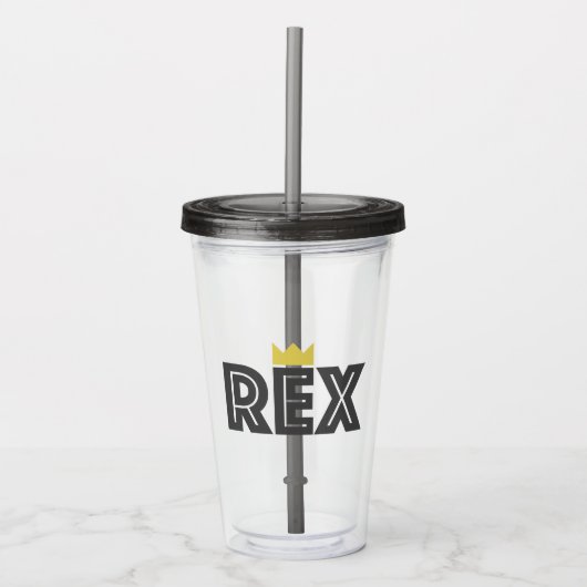 Rex Acryl Drinkbeker (Voorkant)