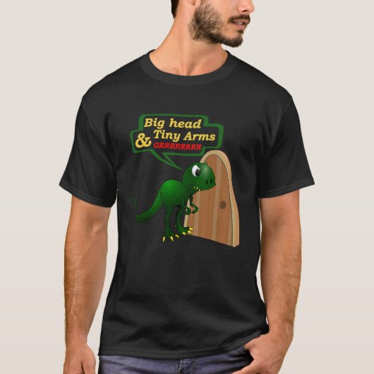 Rex Big Head en Tiny Arms T-shirt (Voorkant)