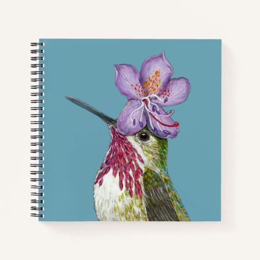 Rex de kalliope hummingbird notebook notitieboek (Voorkant)
