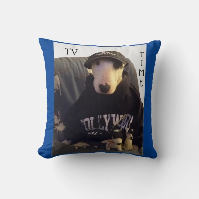 Rex de kussen Tv Tv Tv Terrier Time (Voorkant)