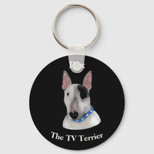 Rex de sleutelhanger van de TV Terrier-knop