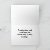 Rex de tv-terriër Happy Birthday Kaart (Binnen)