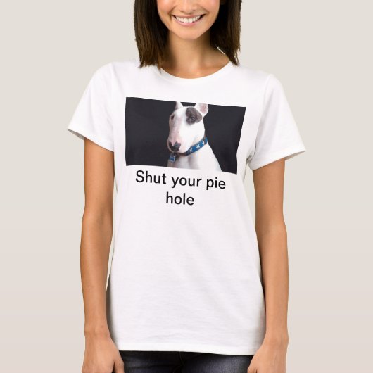 Rex de TV Terrier, hou je t-shirt van het pasteiga (Voorkant)