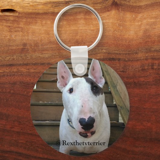 Rex de TV Terrier sleutelhanger #2 (Voorkant)