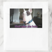 Rex De TV Terrier Sluit Uw Taart Gat stickers (Tas)