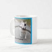 Rex de TV Terrier Stick van de dag mok (Voorkant links)