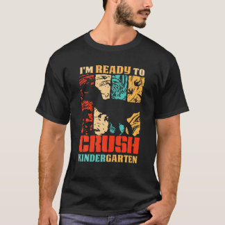 Rex Dinosaur ik ben klaar om de Kindergart te kla T-shirt