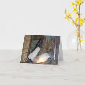 Rex en Gizmo Pet Rat Note Kaart (Gele Bloem)