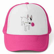 Rex en pet van bloemen