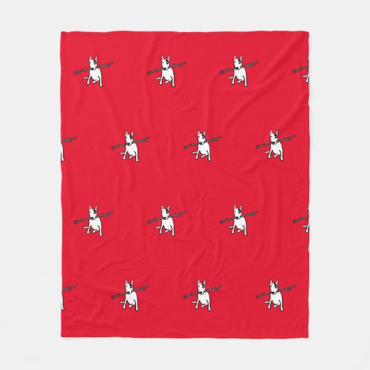 Rex- en Stick fleece-werpen Fleece Deken (Voorkant)