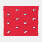 Rex- en Stick fleece-werpen Fleece Deken (Voorkant (Horizontaal))