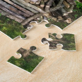 Rex en Throne puzzle Legpuzzel (Zijkant)