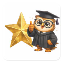 Rex en uil officiële goud ster beloningsstickers g
