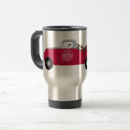 Rex en zijn rode vrachtwagen reismodebok reisbeker