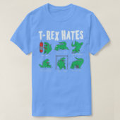 rex Funny What Rex Hates Dinosaur for n Boys T-shirt (Design voorkant)