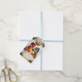 rex hoot cadeaulabel (Met Touw)