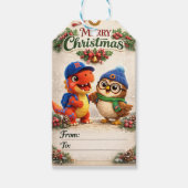 rex hoot cadeaulabel (Voorkant)