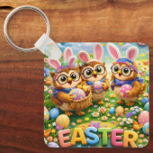 rex hoot keyring easter style sleutelhanger (Voorkant)