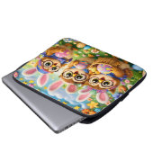 rex hoot laptop case Easter gifts (Voorkant onderkant)