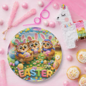 Rex hoot Pasen feestbord Papieren Bordje (Feest)