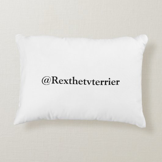 Rex in repose kussen (Achterkant)