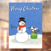 Rex-kerstraamkoeling Raamsticker (Vel 2)