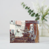 Rex King of Mardi Gras 1983 Briefkaart (Staand voorkant)