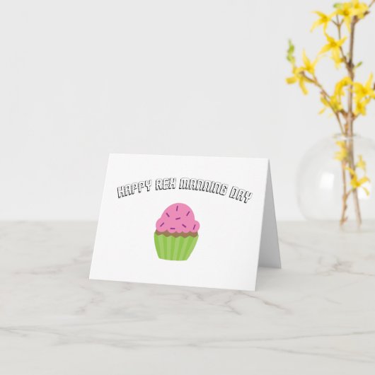 Rex Manning Day - blanco kaart (Gele Bloem)