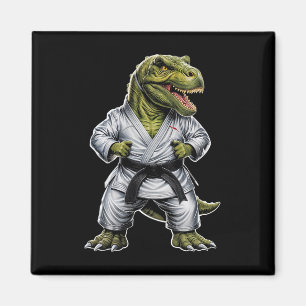 Rex Martial Arts Dinosaur Karate Jiu-jitsu Ninja  Magneet
