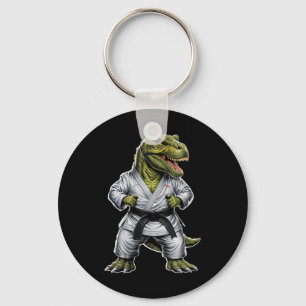 Rex Martial Arts Dinosaur Karate Jiu-jitsu Ninja  Sleutelhanger