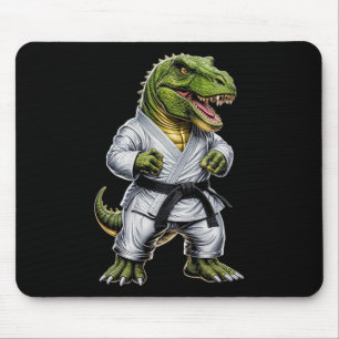 Rex Martial Arts Dinosaur Karate Judo Bjj Vechters Muismat