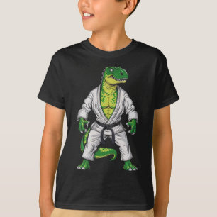Rex Martial Arts Dinosaurus Jiu-jitsu Bjj Karate T-shirt