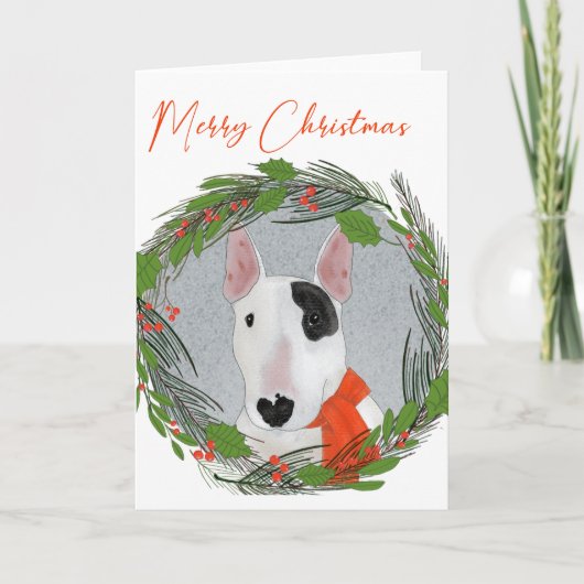 Rex Merry Christmas card Feestdagen Kaart (Voorkant)