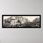 Rex Parade Carnival LA Photo 1913 Poster (Voorkant)