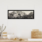 Rex Parade Carnival LA Photo 1913 Poster (Keuken)