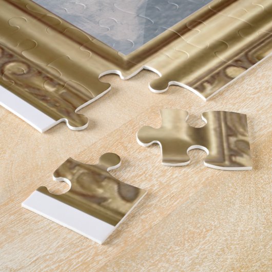 Rex portret puzzel legpuzzel (Zijkant)