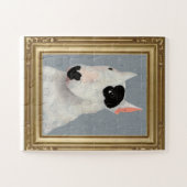 Rex portret puzzel legpuzzel (Horizontaal)