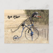 Rex Rider Briefkaart (Voorkant)