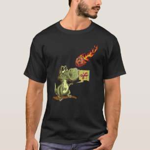 Rex Rock Paper Scissors Comet T-shirt