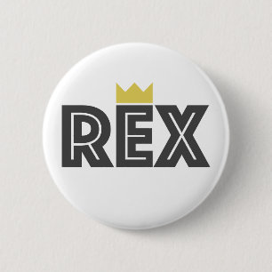 Rex Ronde Button 5,7 Cm