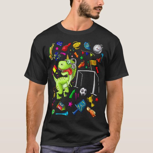 Rex Soccer Quote Soccer T-shirt (Voorkant)