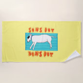 Rex Sun is uit een handdoek (Voorkant)