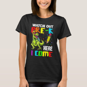 Rex terug naar school kijken voor ik hier kom t-shirt
