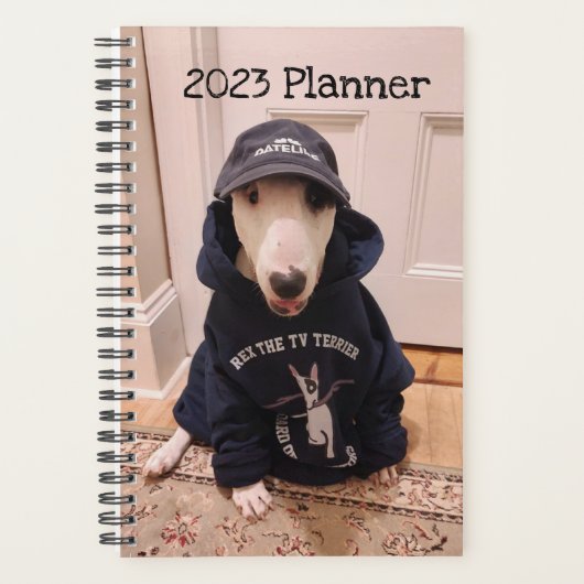 Rex The TV Terrier 2023 Planner (Voorkant)