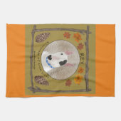 Rex the TV Terrier Autumn - handdoek (Horizontaal)